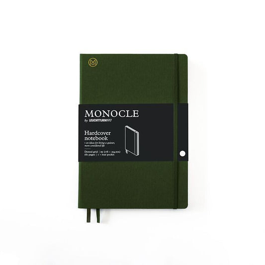 Monocle Hardcover Notebook B5 - Olive