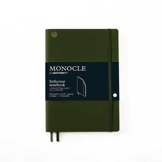 Monocle Softcover B6 Notebook - Olive