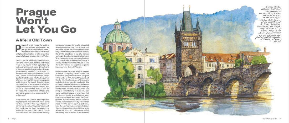 Prague Sketchbook - Tom Mairs, Jaroslav Kalfar