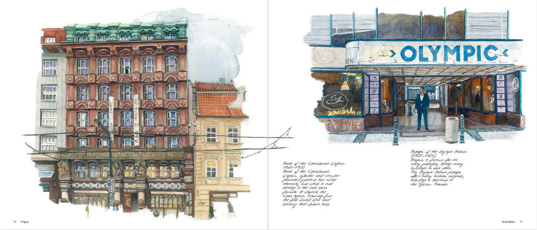 Prague Sketchbook - Tom Mairs, Jaroslav Kalfar