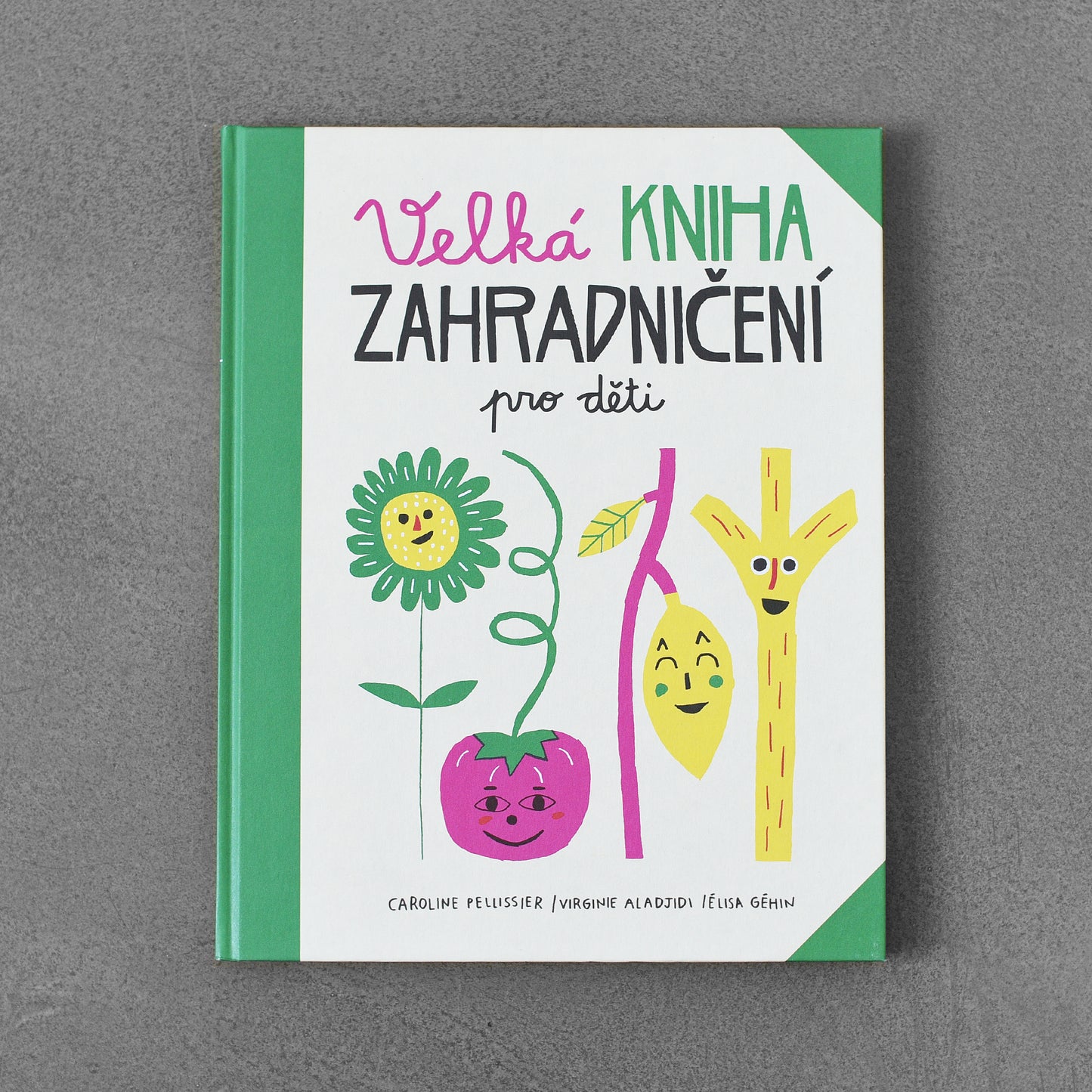 Velká kniha zahradničení pro děti - Caroline Pellissier / Virginie Aladjidi / Élisa Géhin