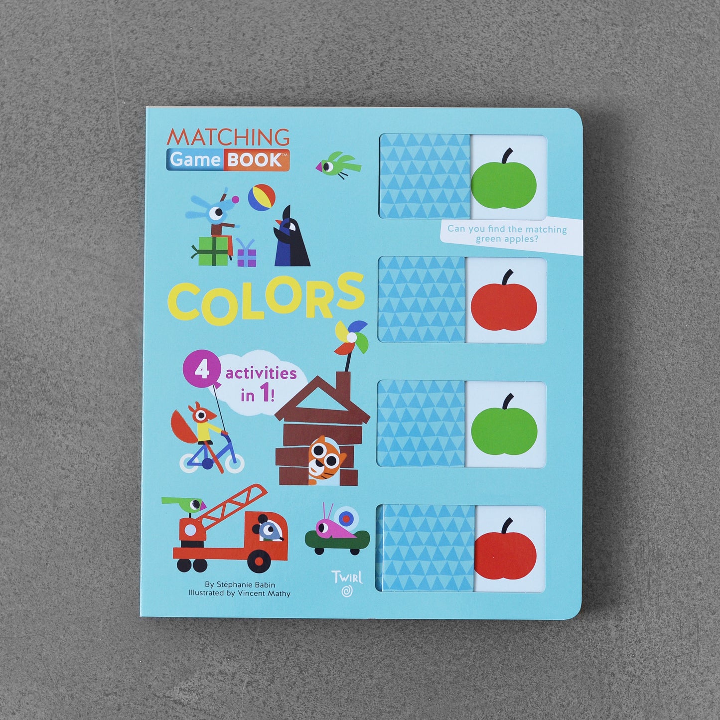 Matching Game Book: Colours