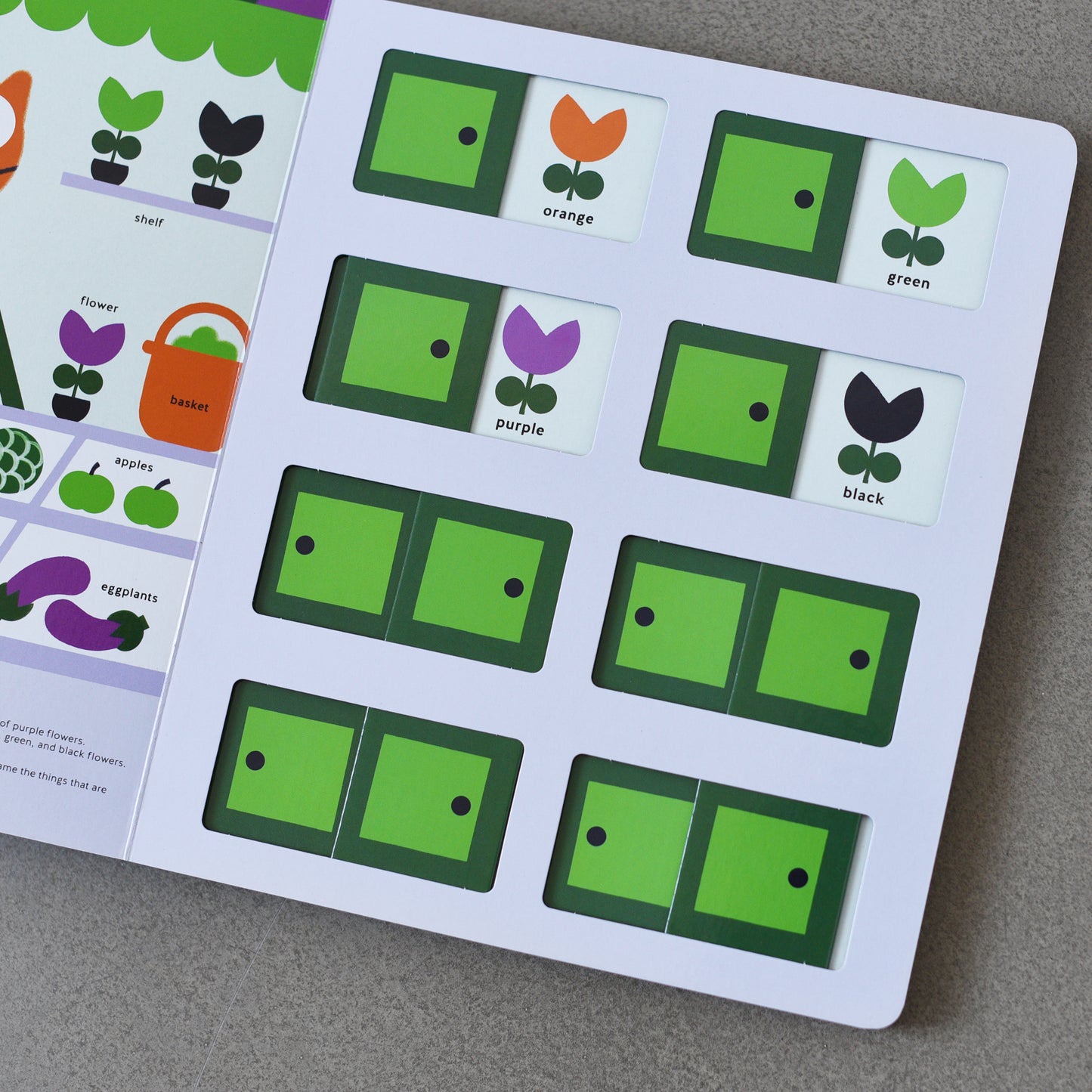 Matching Game Book: Colours