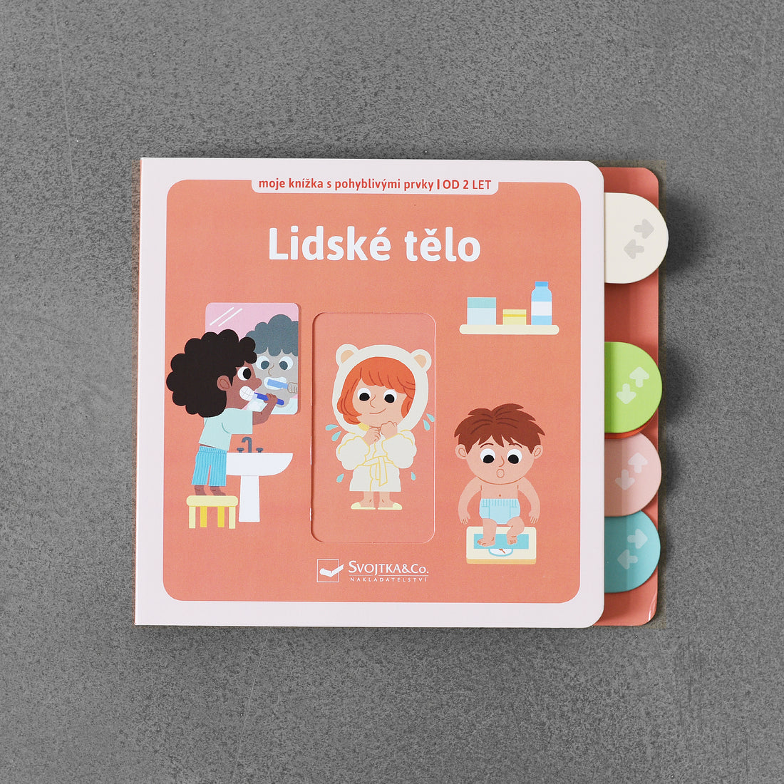 Lidské tělo: moje knížka s pohyblivými prvky