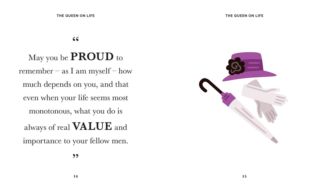 Pocket The Queen Wisdom: Inspirational Quotes and Wise Words