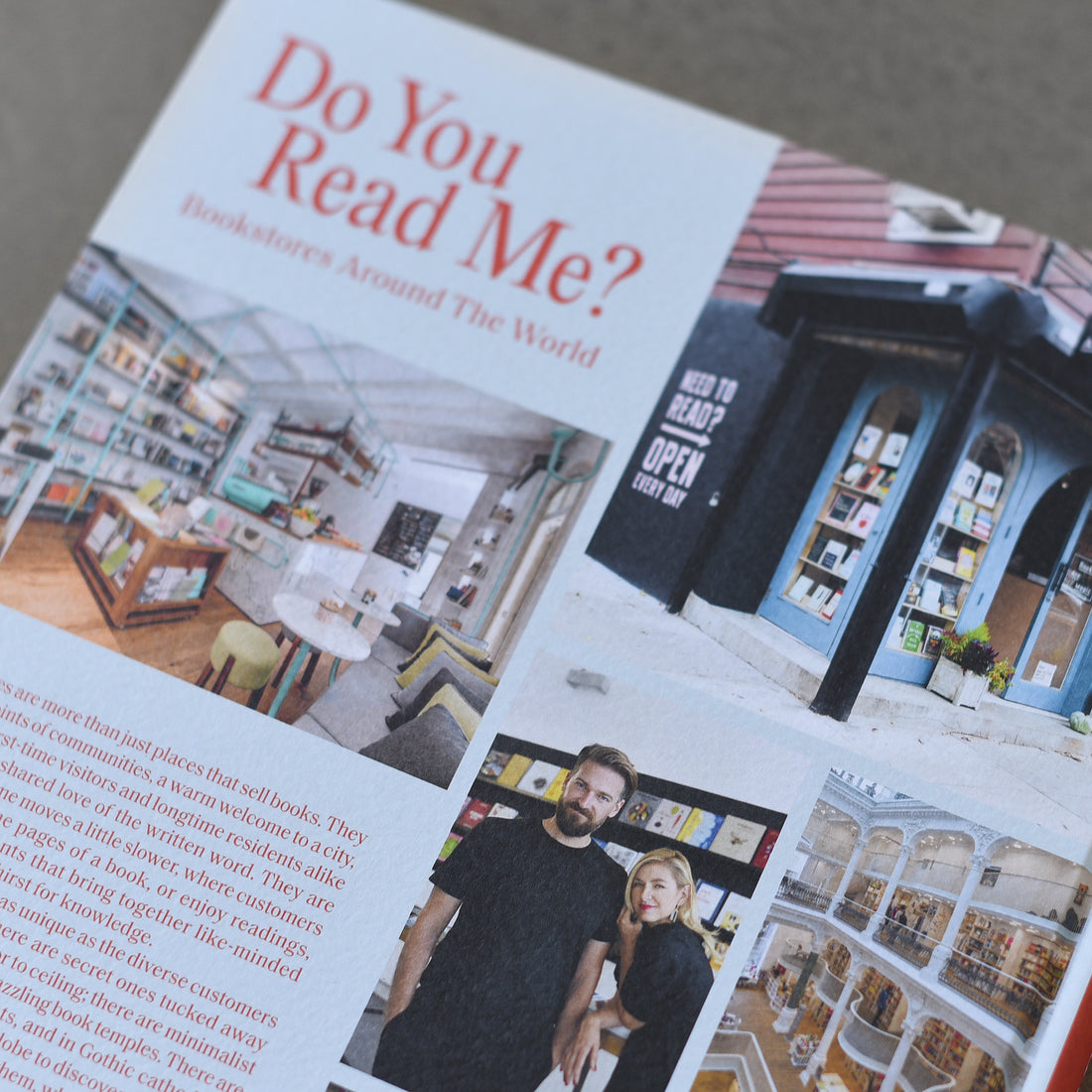 Do You Read Me? Bookstores around the World