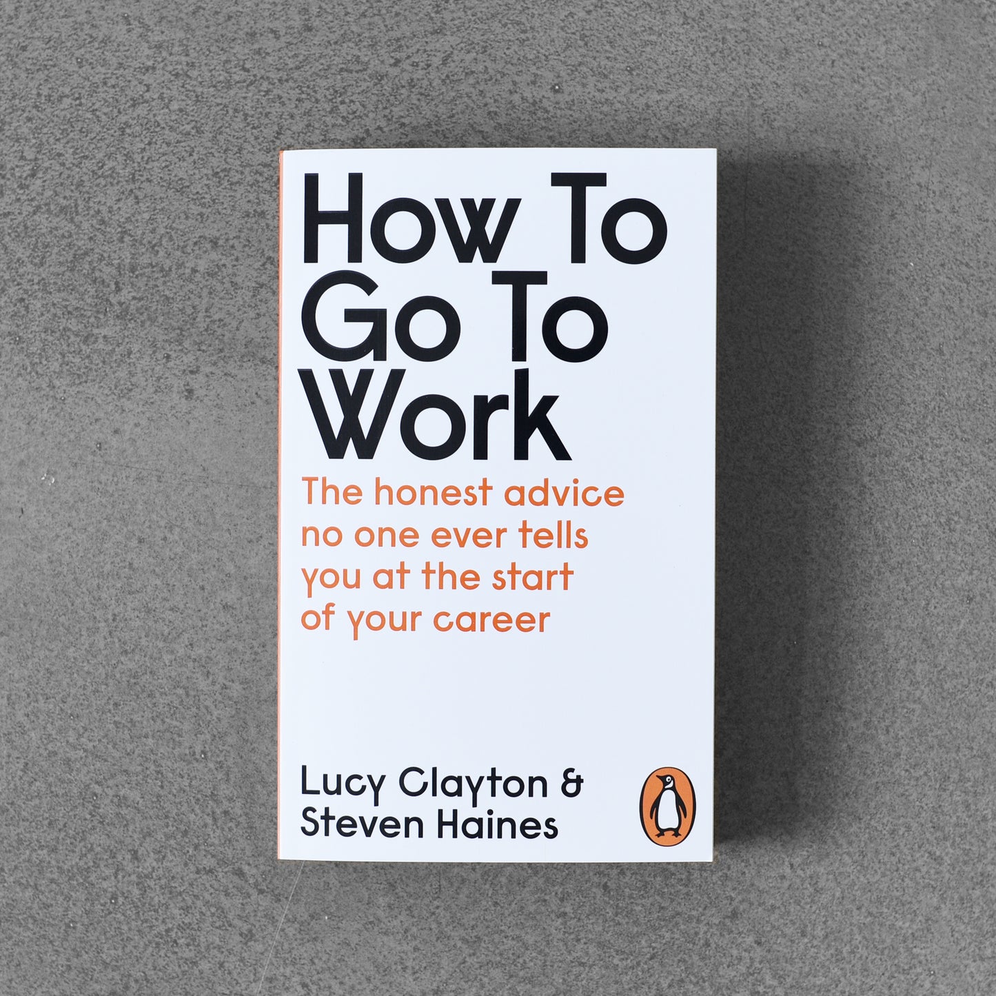 How to Go to Work: The Honest Advice No One Ever Tells You at The Start of Your Career - Lucy Clayton & Steven Haines