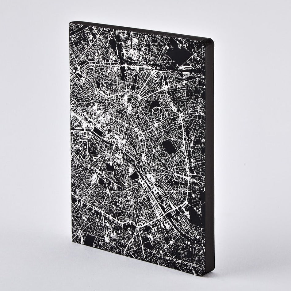 Blok, zápisník Nuuna: Graphic L Paris Silver