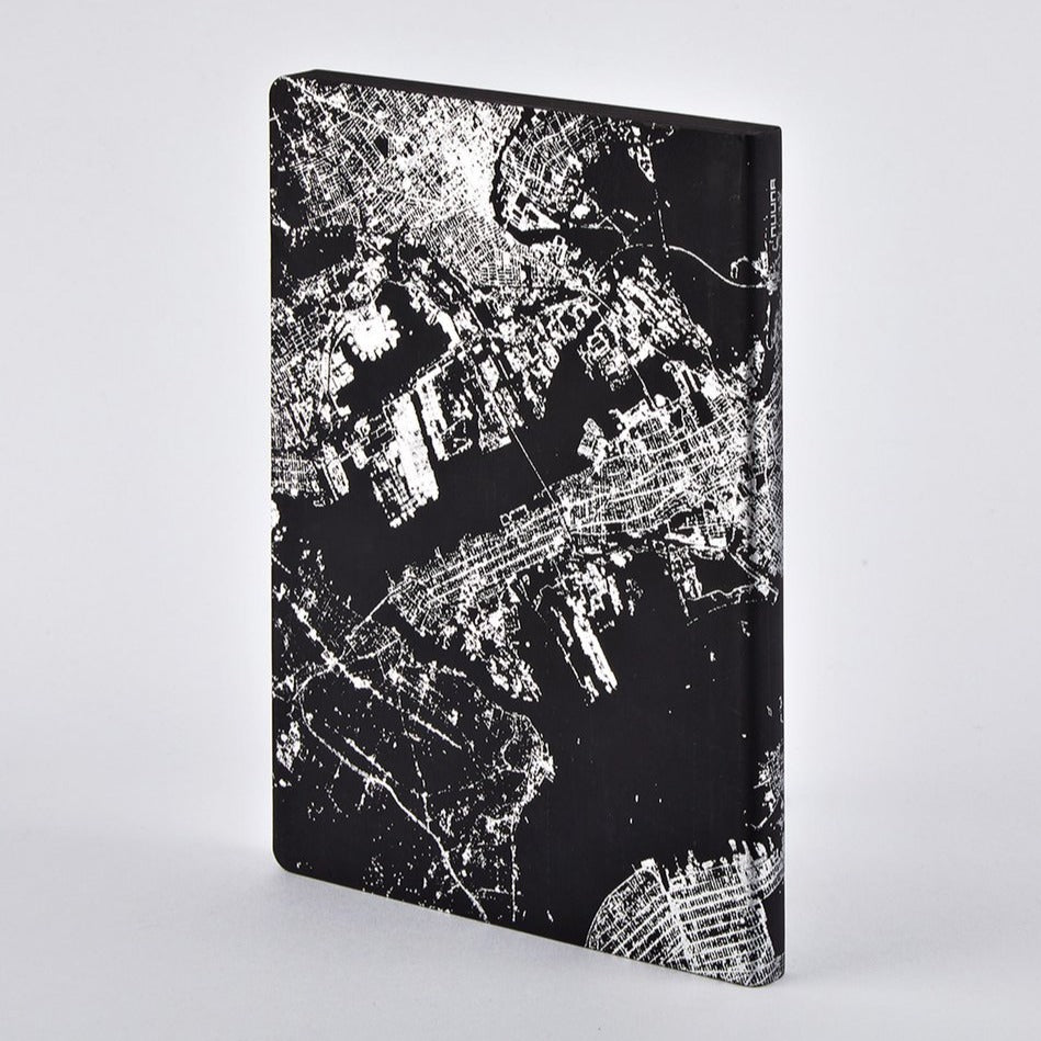 Blok, zápisník Nuuna: Graphic L NYC Silver