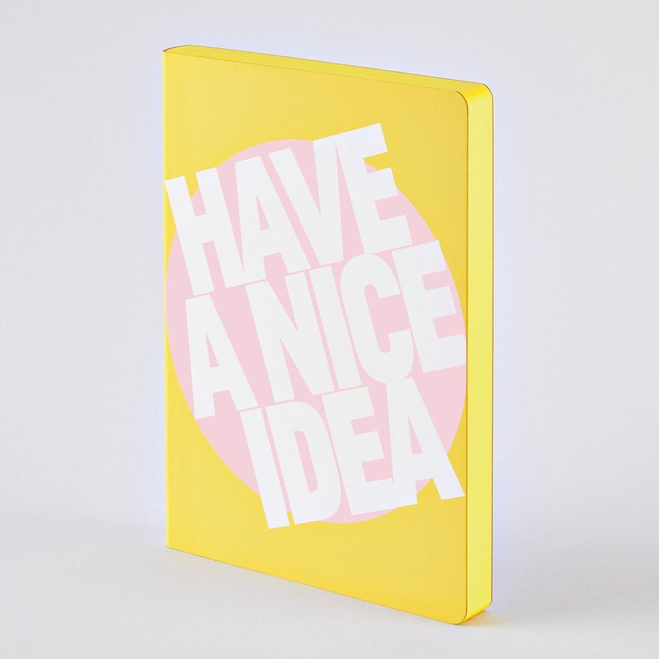 Blok, zápisník Nuuna: Graphic L Have a Nice Idea