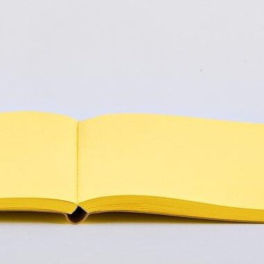 Blok, zápisník Nuuna: Not White L- Yellow