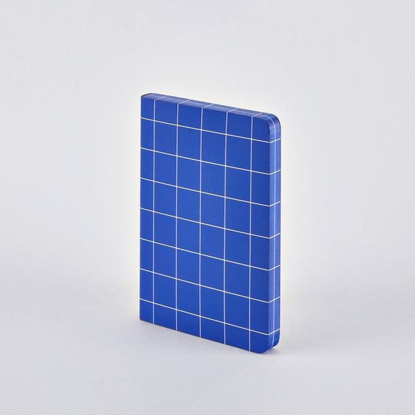 Blok, zápisník Nuuna: Graphic S Break the Grid Blue