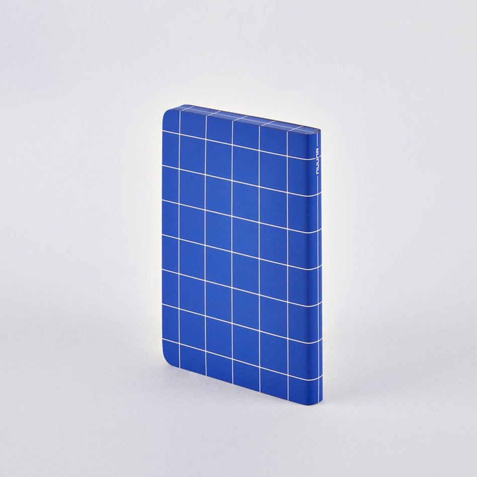 Blok, zápisník Nuuna: Graphic S Break the Grid Blue
