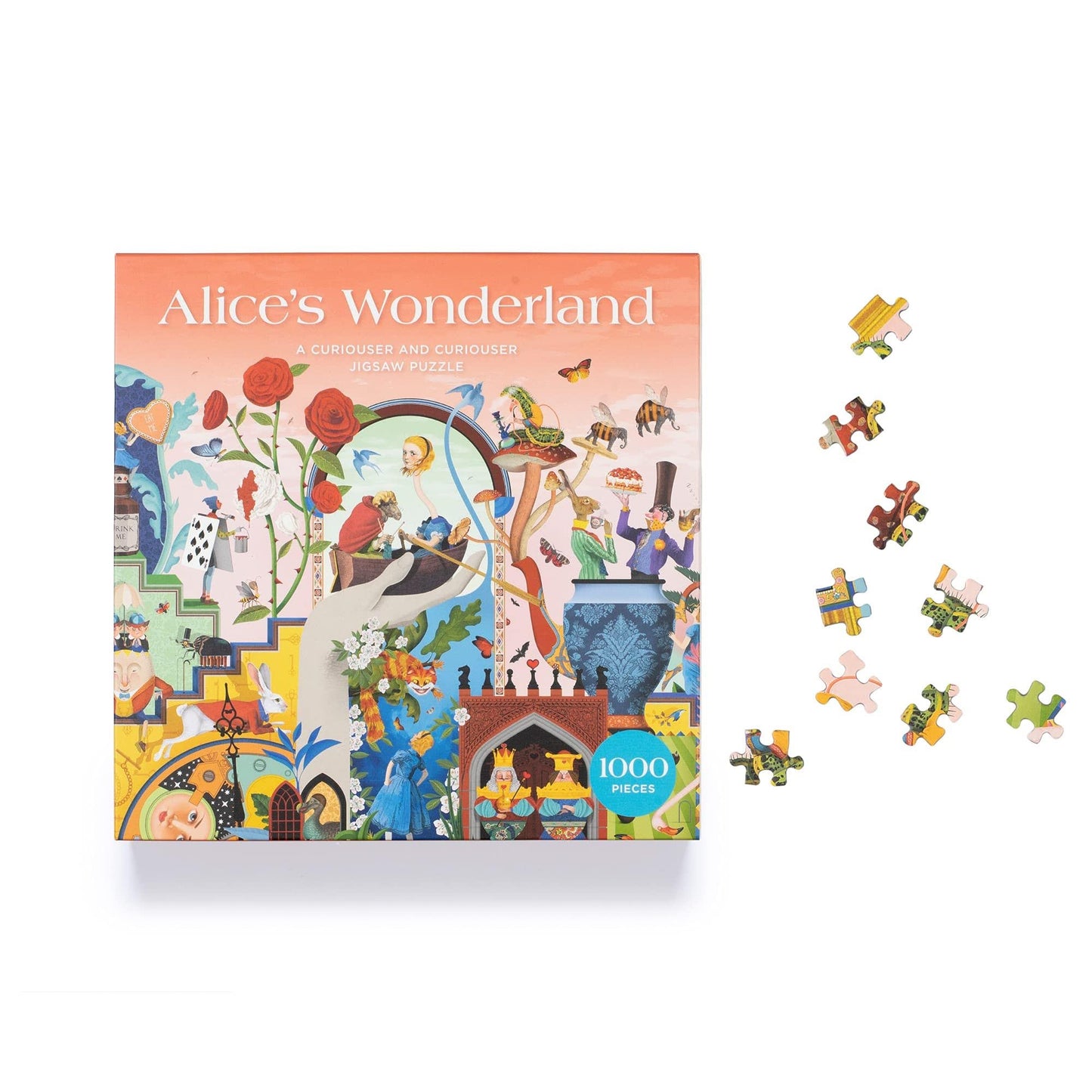 Alice's Wonderland : A Curiouser and Curiouser Jigsaw Puzzle