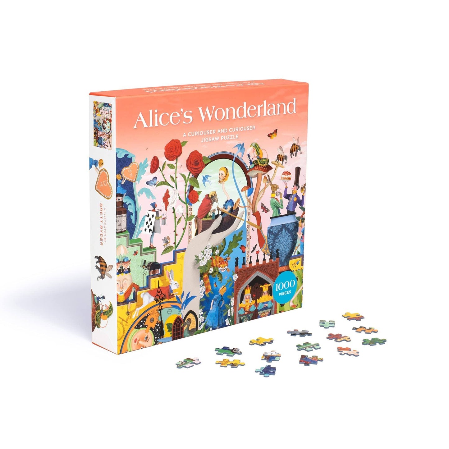 Alice's Wonderland : A Curiouser and Curiouser Jigsaw Puzzle