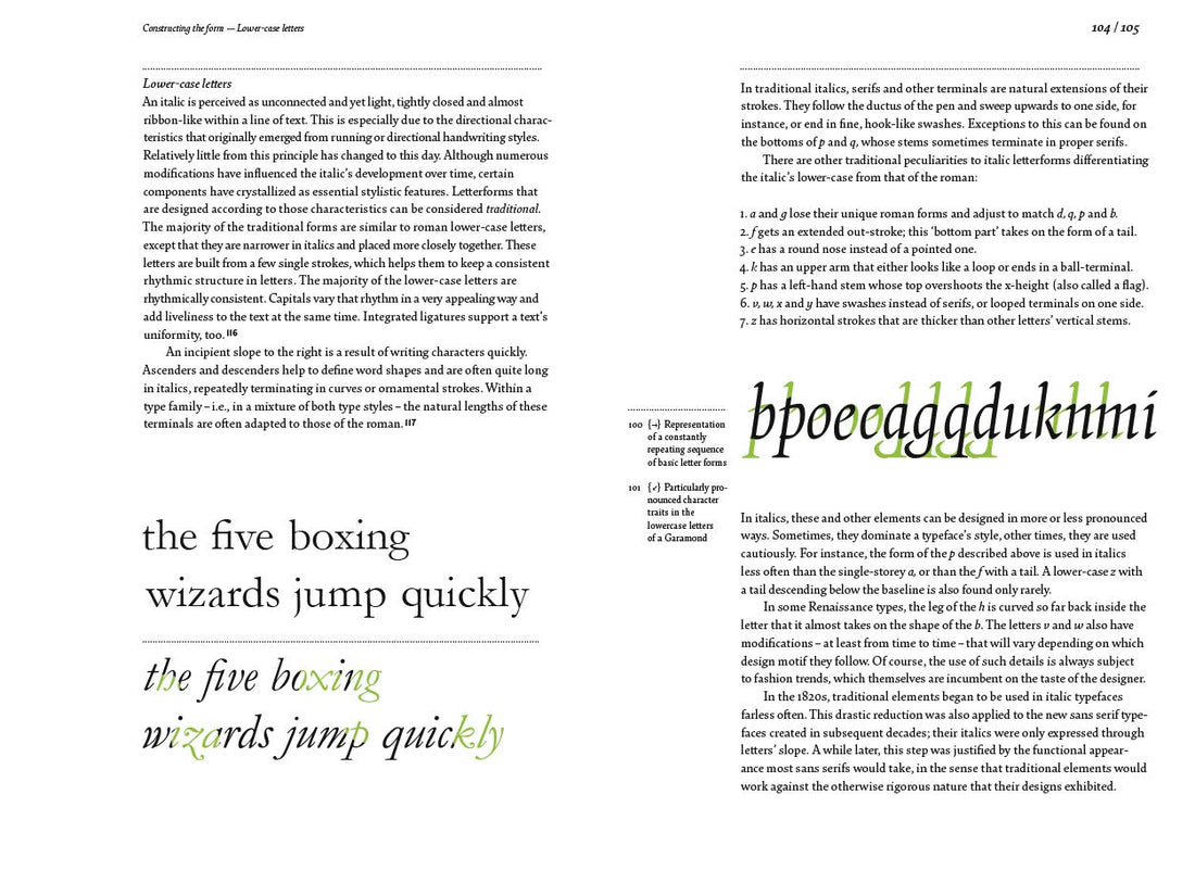 Italic: What gives Typography its emphasis