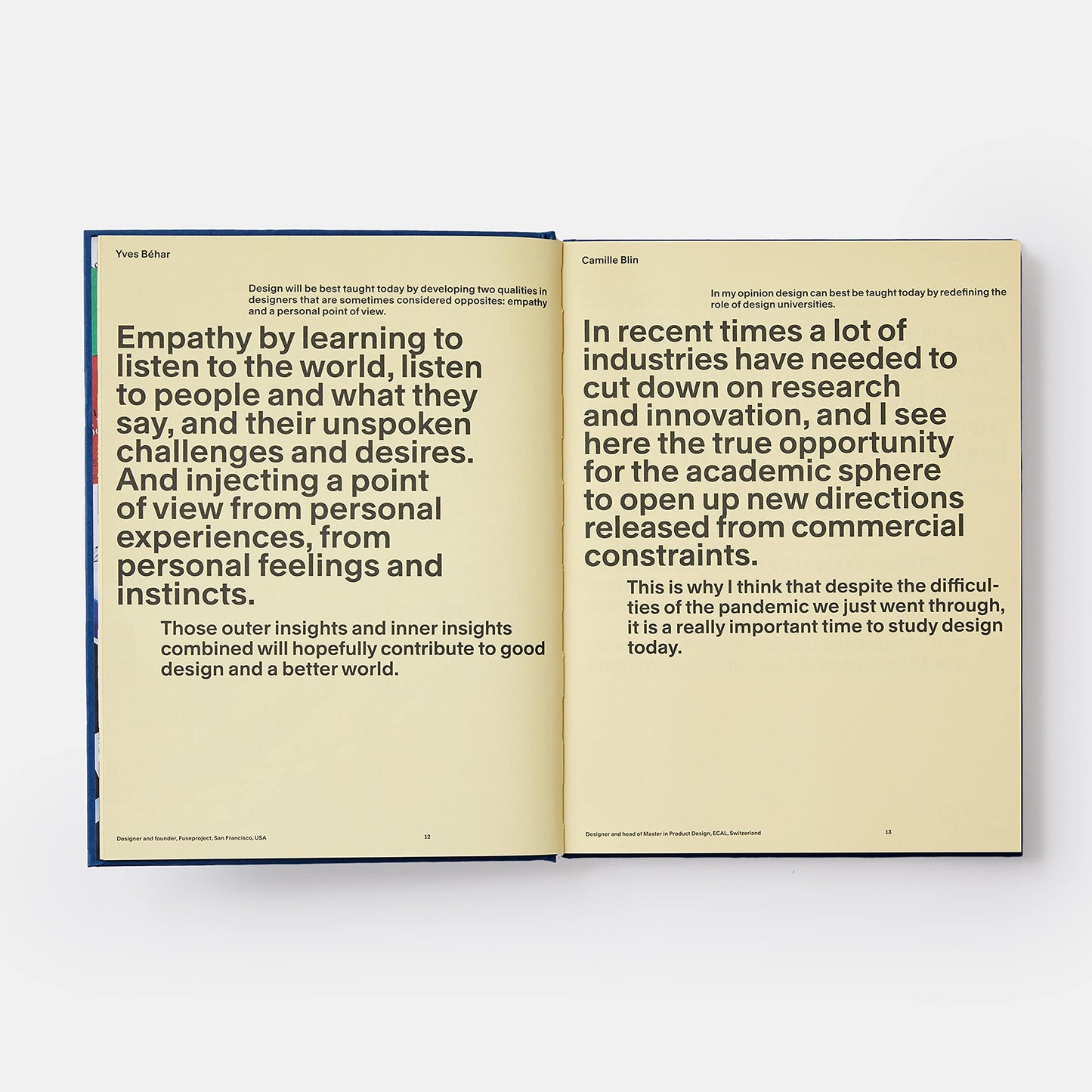 ECAL Manual of Style: How to best teach design today?