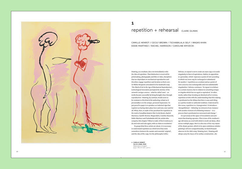Drawing in the Present Tense