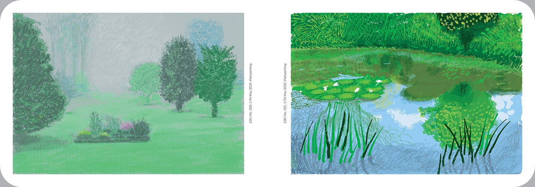 David Hockney: The Arrival of Spring in Normandy, 2020