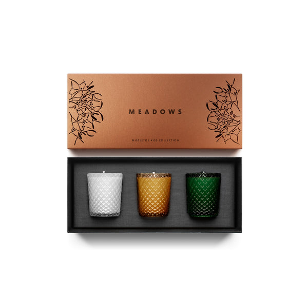 Vonné svíčky Meadows - Mistletoe Kiss Collection