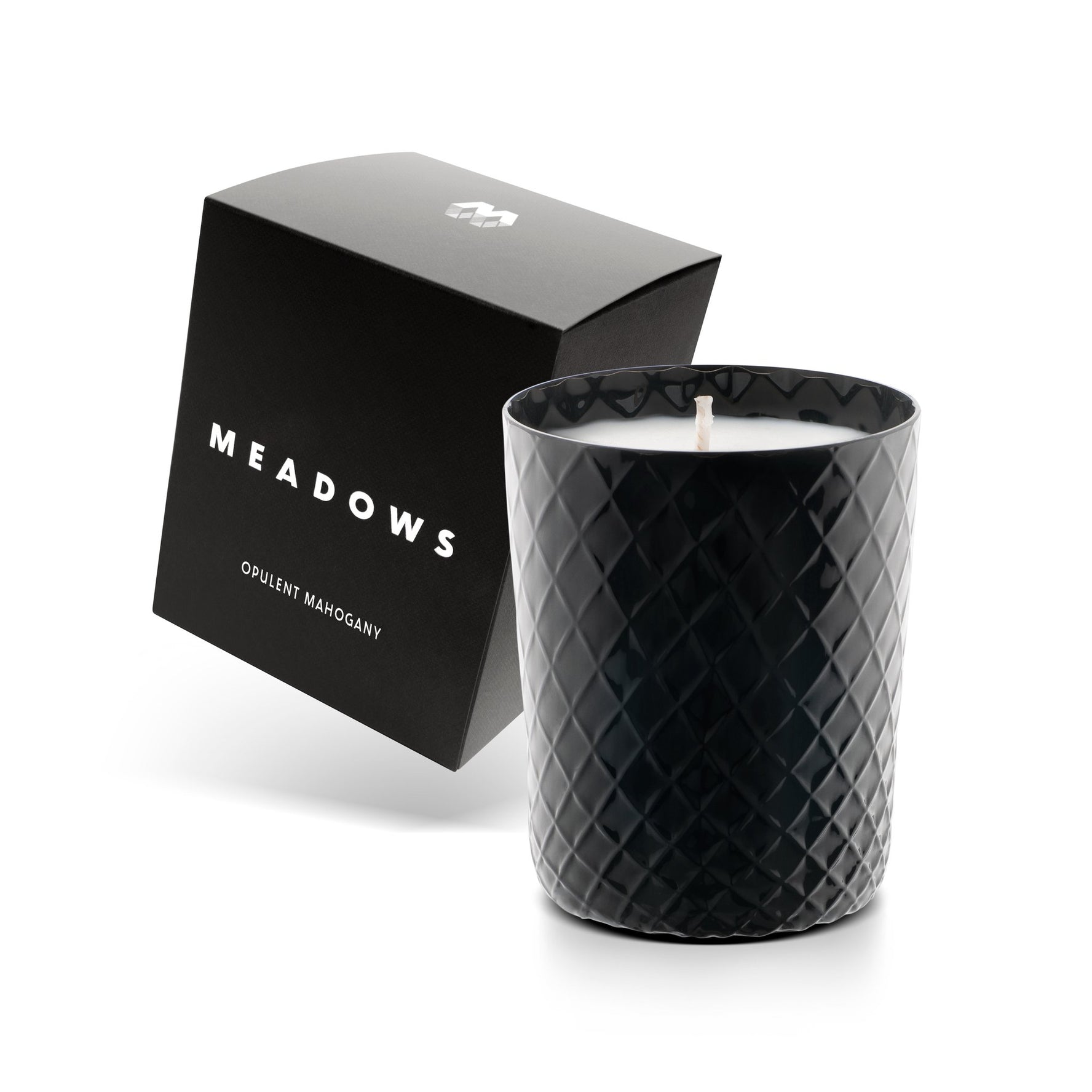 Vonná svíčka Meadows - Opulent Mahagony
