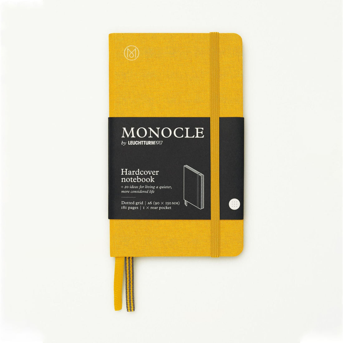 Monocle Hardcover Notebook A6 - Yellow