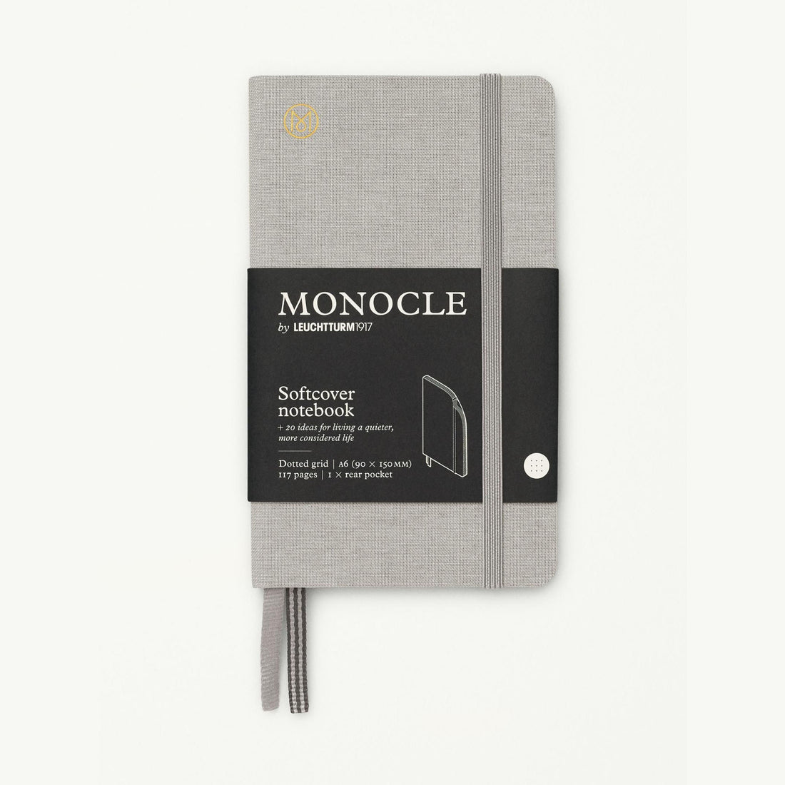 Monocle Softcover Notebook A6 - Light Grey