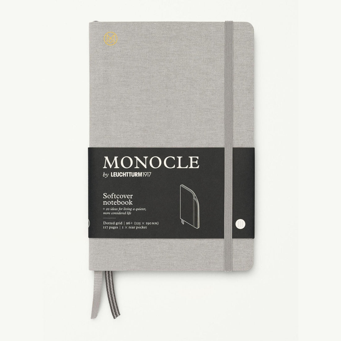 Monocle Softcover Notebook B6 - Light Grey