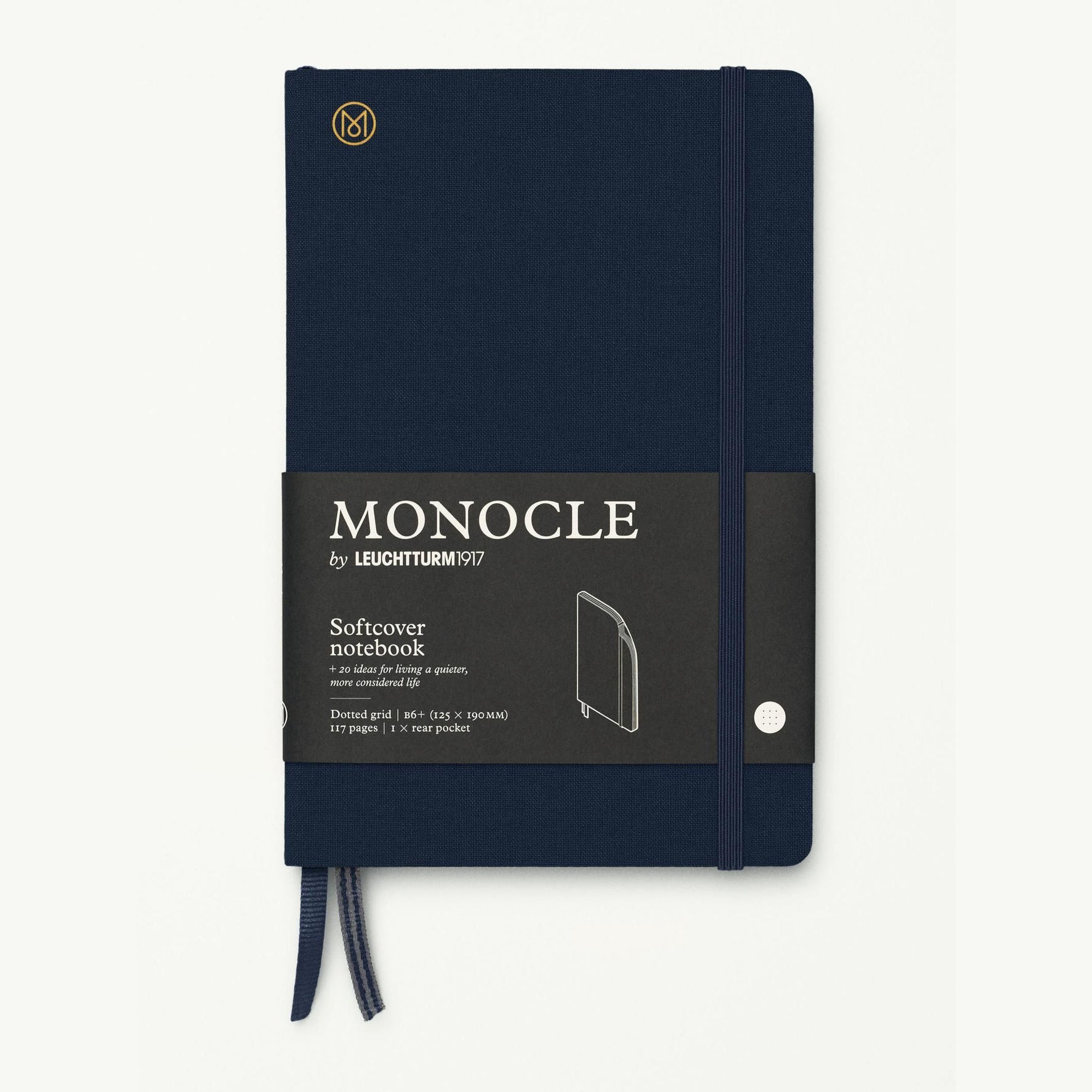 Monocle Softcover Notebook B6 - Navy