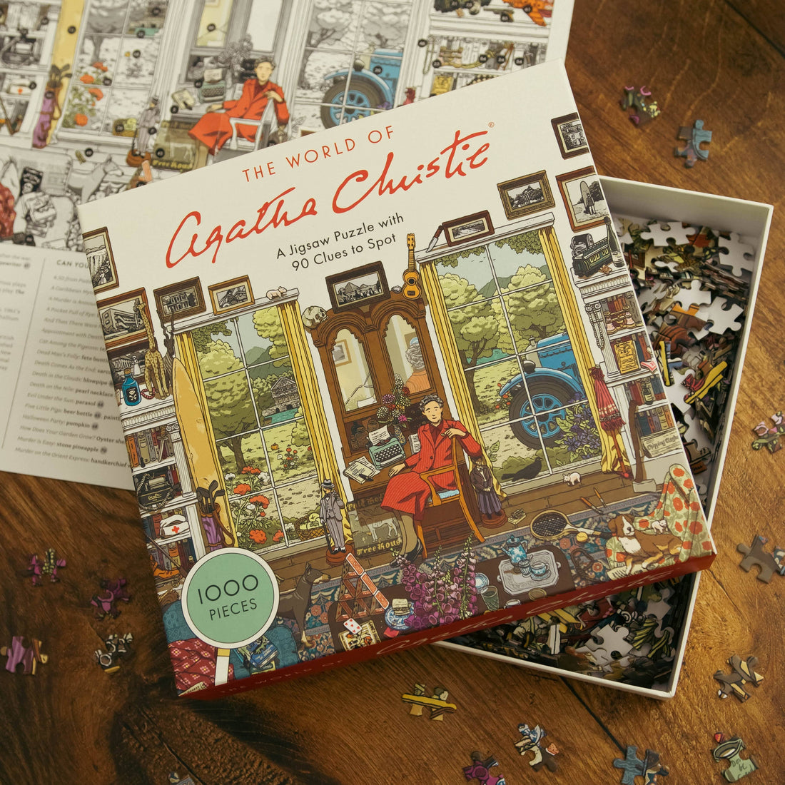 World of Agatha Christie: 1000-piece Jigsaw