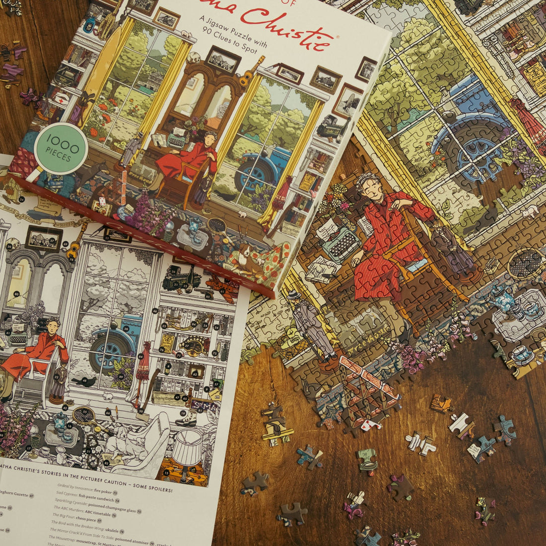 World of Agatha Christie: 1000-piece Jigsaw
