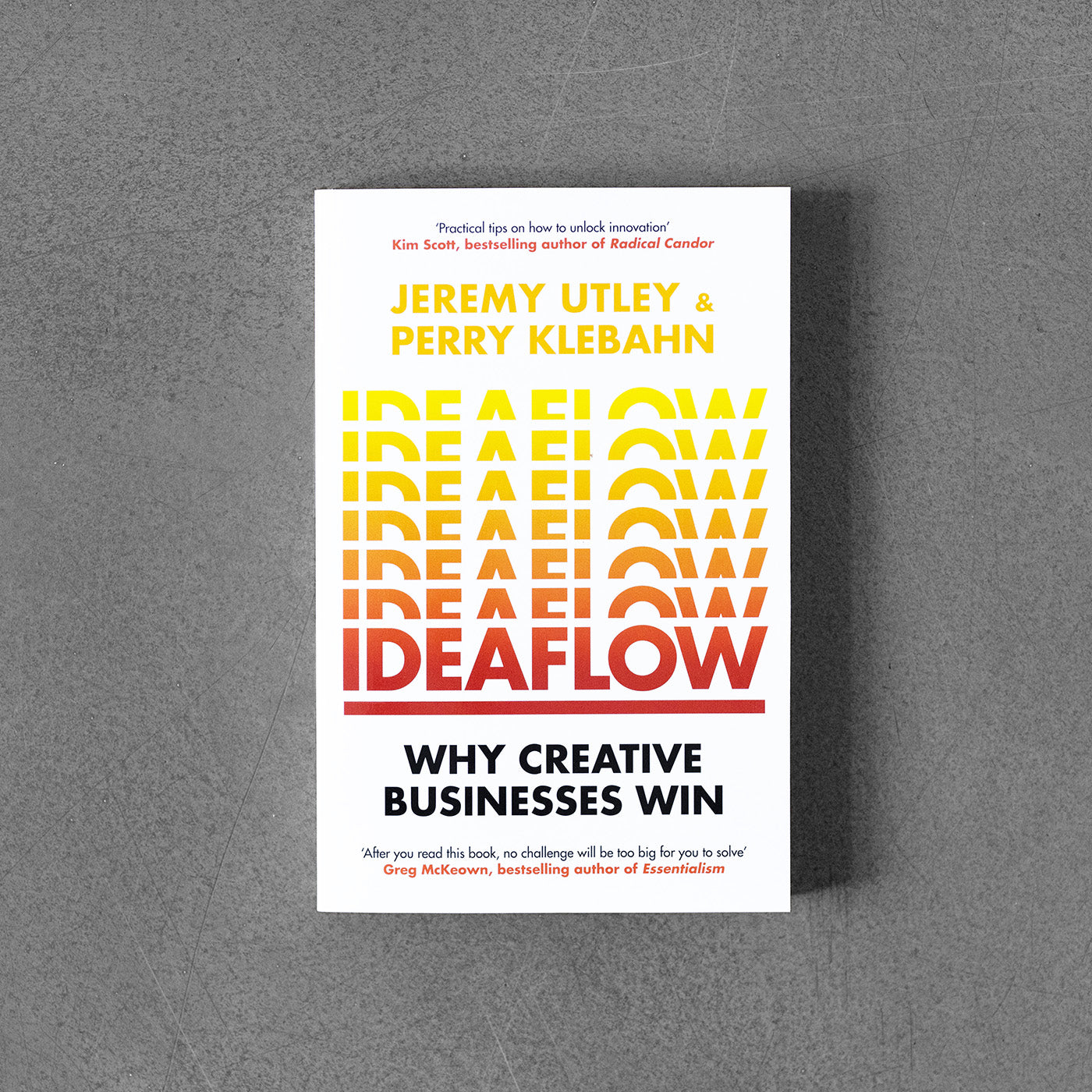 Ideaflow, Why Creative Business Win TPB