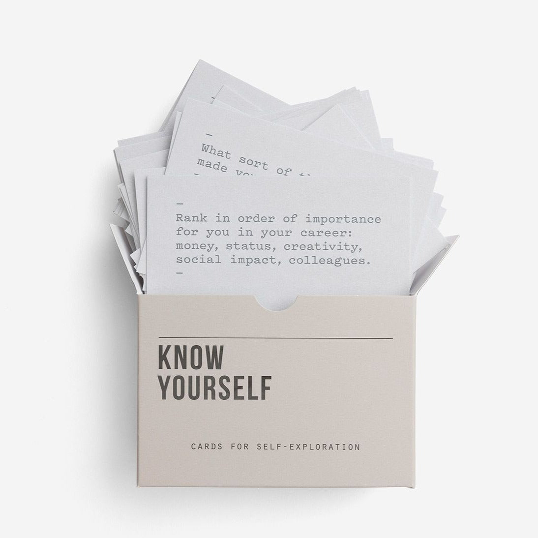 Know Yourself Cards