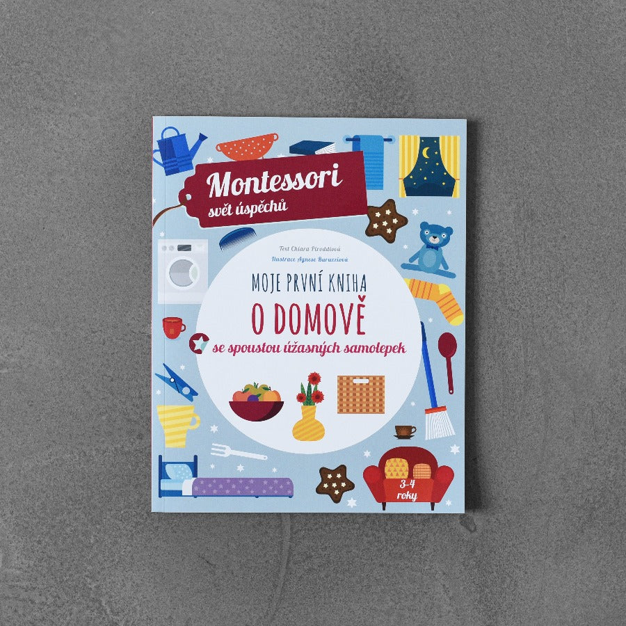 Moje první kniha o domově - Montessori