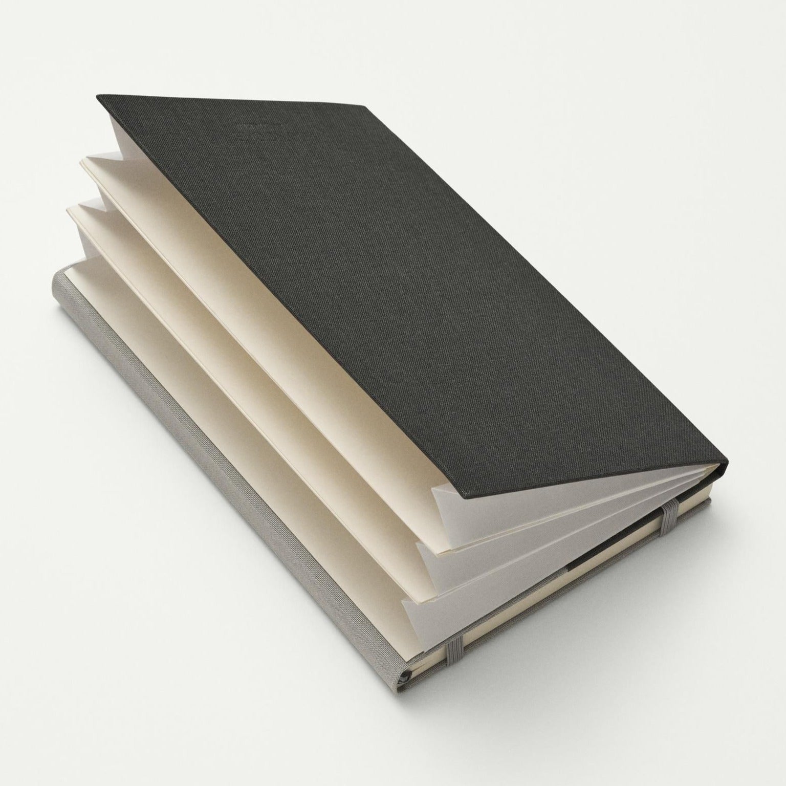 Monocle Accordion Notebook B6 - Light Grey