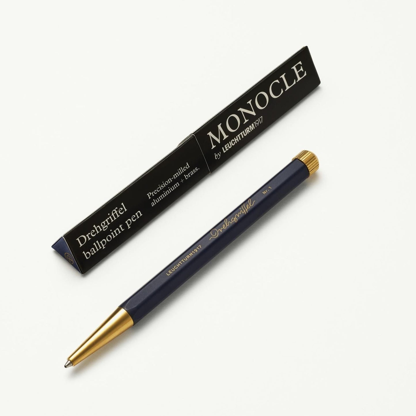 Monocle Drehgriffel - Navy - Black Ink