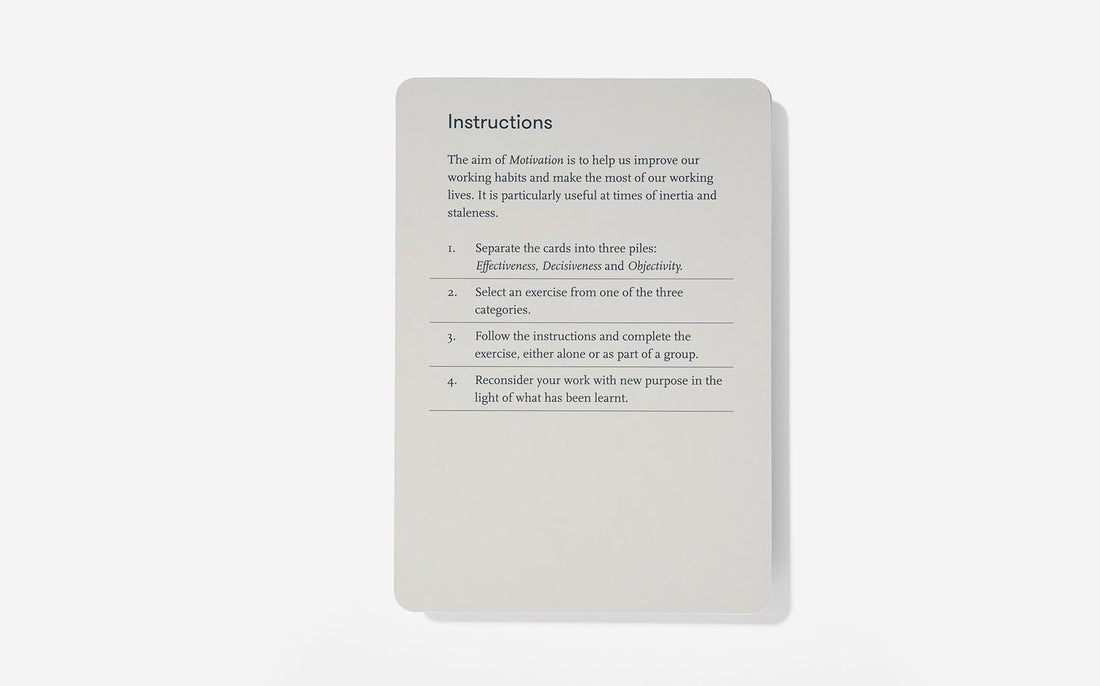 Motivation Card Set