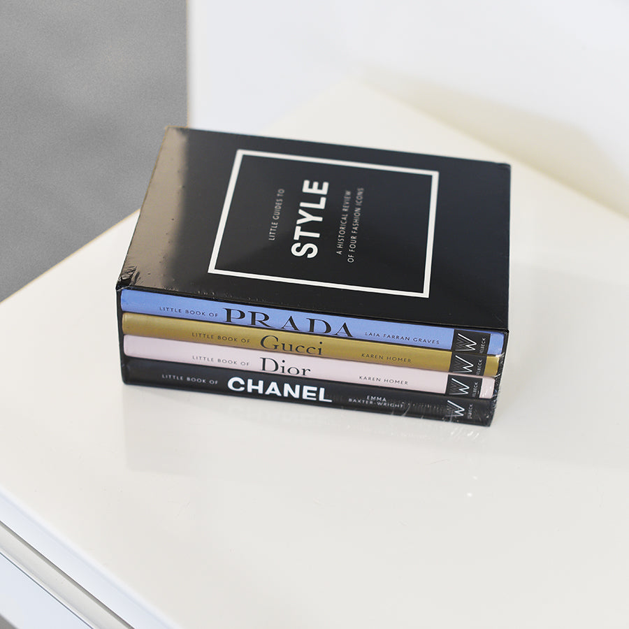 The Little Guides to Style 4 Books Collection Set (Gucci, Prada, Dior