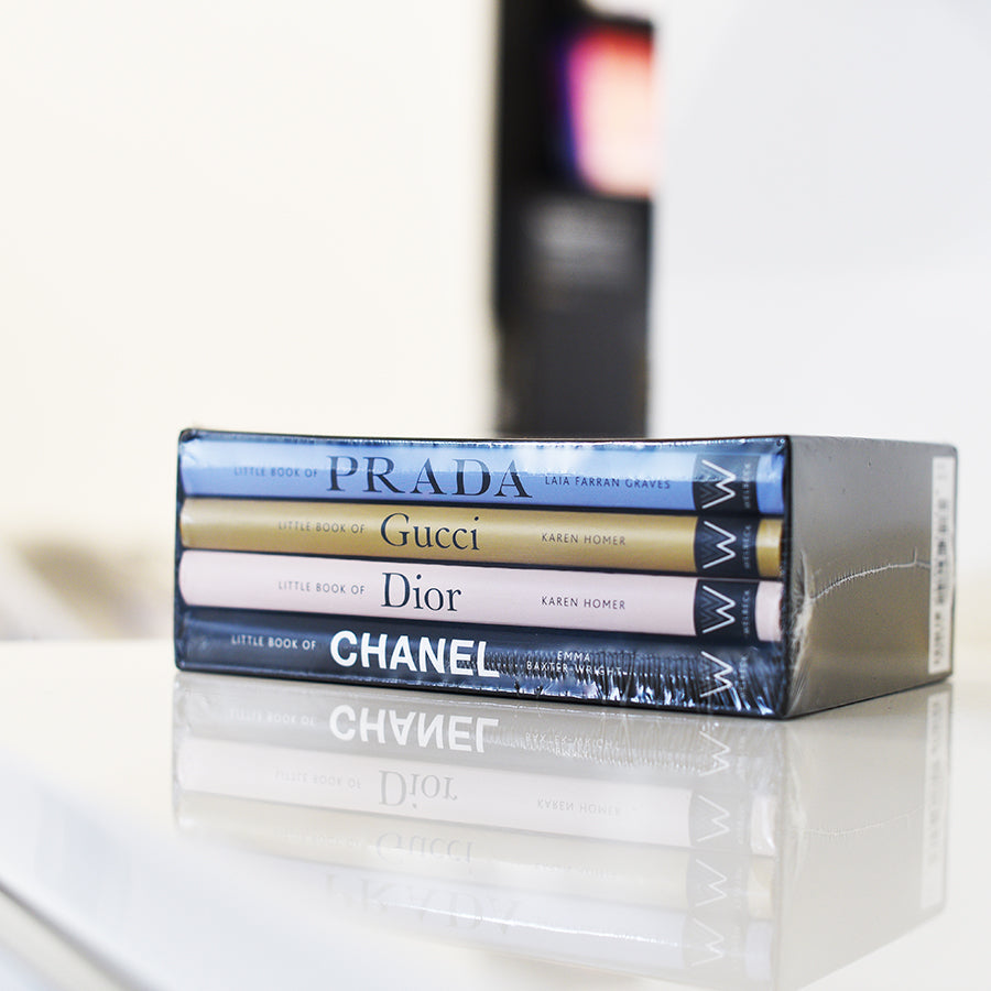 Little Guides to Style, box set Chanel, Dior, Prada Gucci – Book Therapy