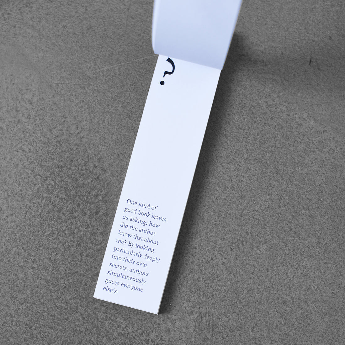The Book of Bookmarks