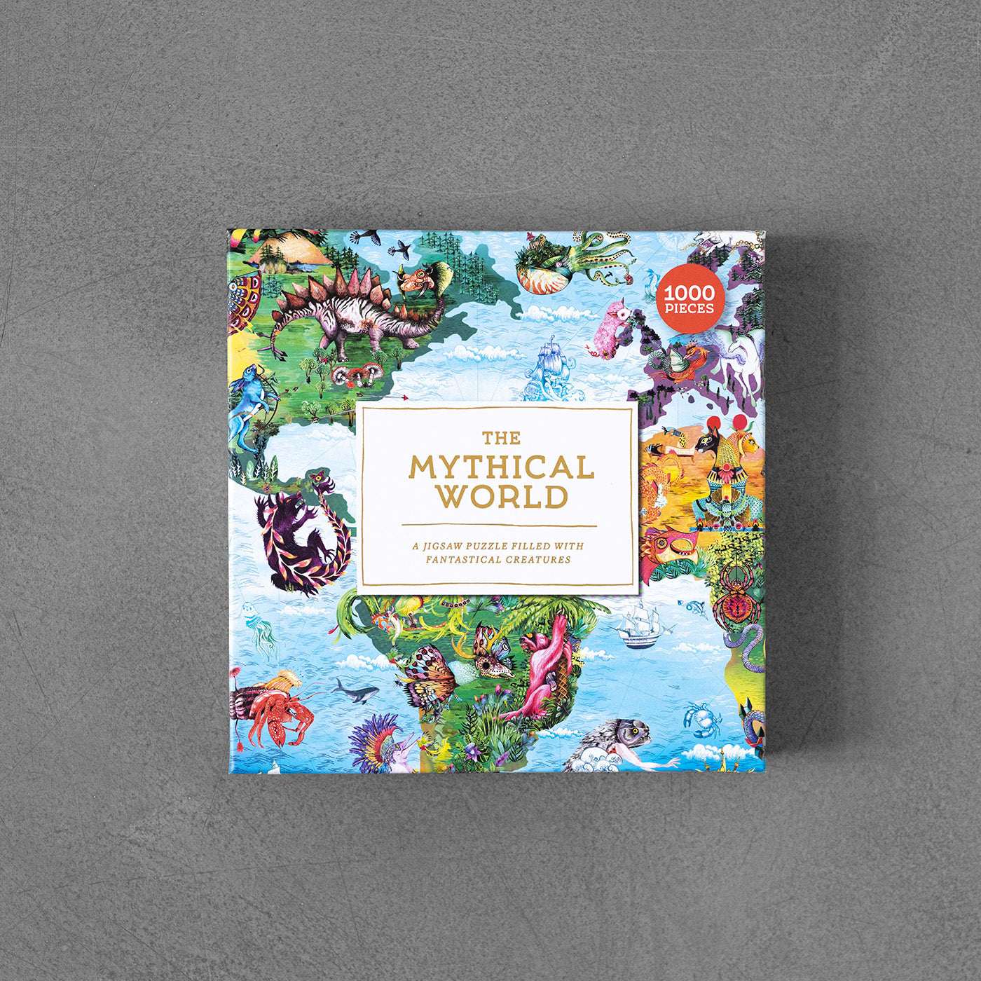 Mythical World: A Jigsaw Puzzle Filled with Fantastical Creatures