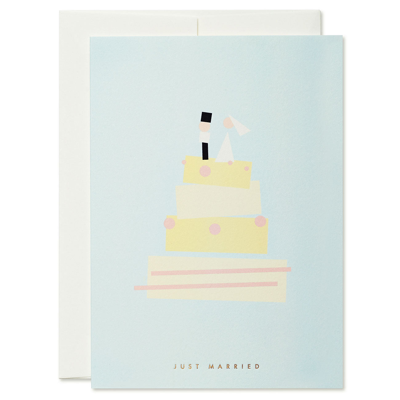 Přání - Just Married (Wedding Cake)