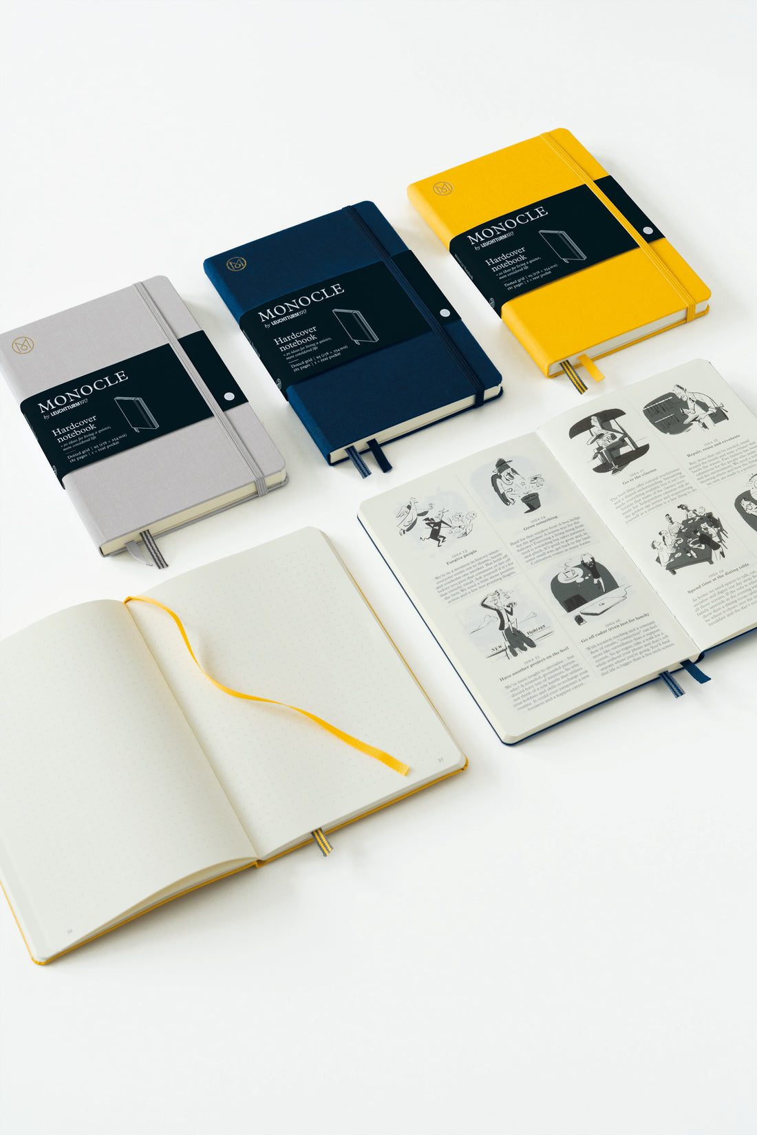 Monocle Softcover Notebook B6 - Yellow