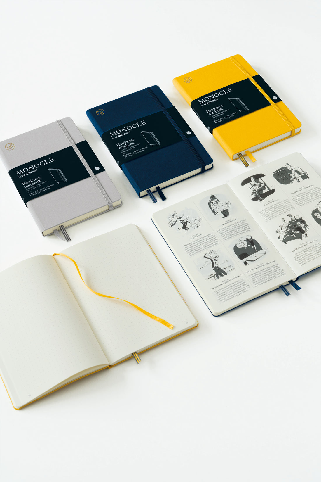 Monocle Softcover Notebook B5 - Yellow