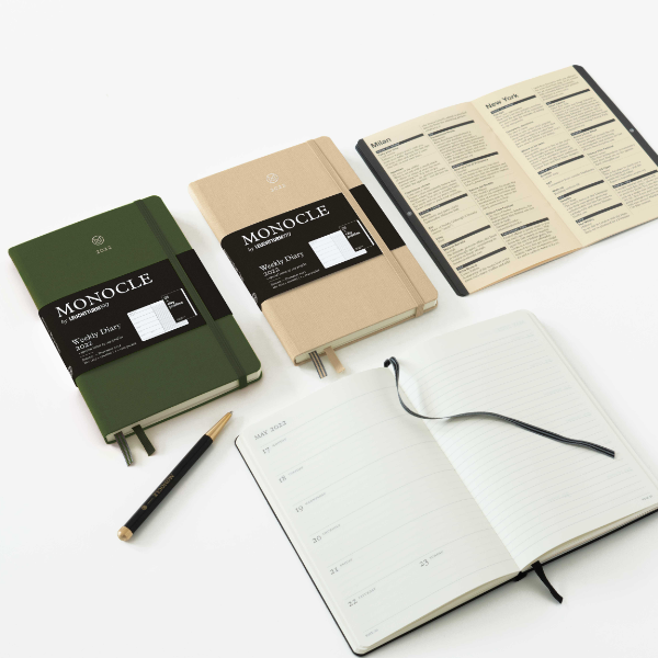 Monocle Weekly Diary & Notebook 2022 B6 - Sand