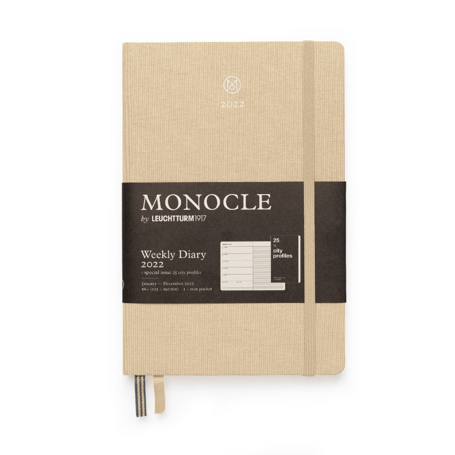 Monocle Weekly Diary & Notebook 2022 B6 - Sand