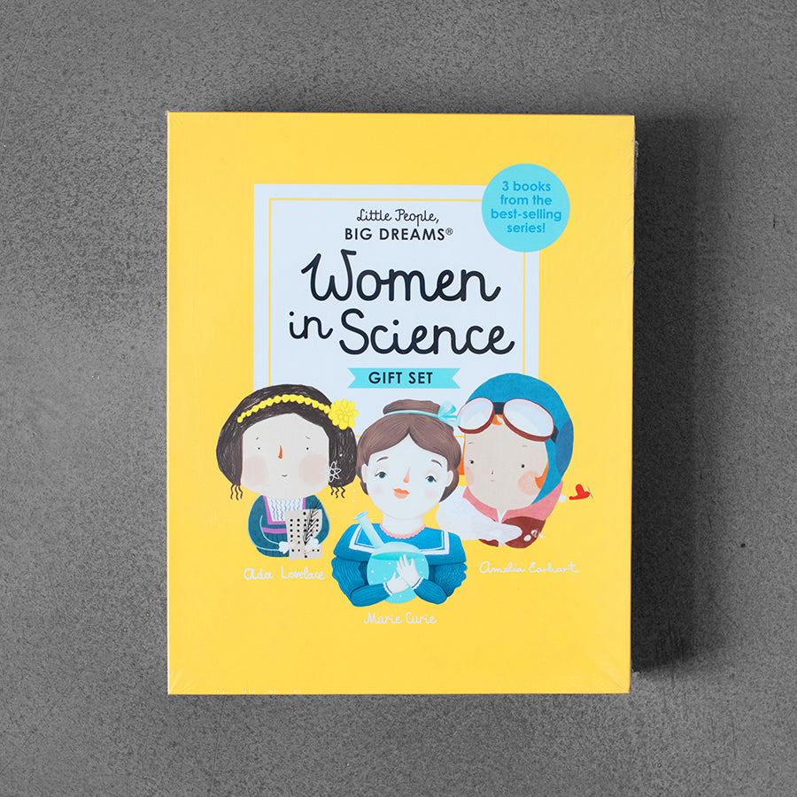 Little People Big Dreams: Women in Science 3 books set